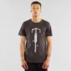 Dedicated Bike Front T-Shirt Charcoal Forged Iron