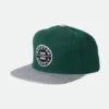 Brixton Oath III Cap Pine Need Dk Htr Gry