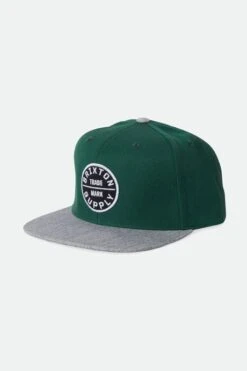Brixton Oath III Cap Pine Need Dk Htr Gry