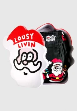 Lousy Livin Santa Gift Box Black