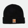 Brixton Builders Waffle Knit Beanie Black
