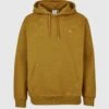 Cleptomanicx Embro Gull Mono Hoody Golden Brown
