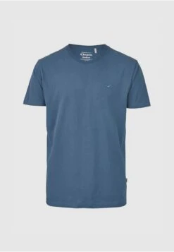 Cleptomanicx Ligull Regular T-Shirt Blue Wing