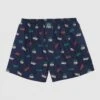 Lousy Livin Magenta Boxershorts Navy
