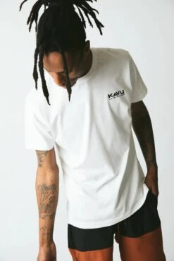 Kavu Klear Above Etch Art T-Shirt Off White