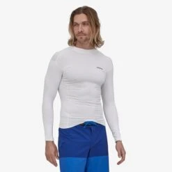 Patagonia RO LS Lycra White