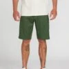 Volcom Frckn Modrn Strch Short Cil Green