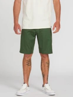 Volcom Frckn Modrn Strch Short Cil Green