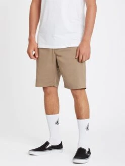 Volcom Frickin Modern Stretch 19 Shorts Khaki
