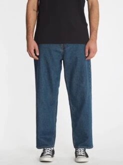 Volcom Billow Tapered Jeans Pants Indigo Ridge