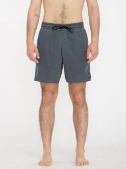 Volcom Center Trunk 17 Shorts Dark Slate