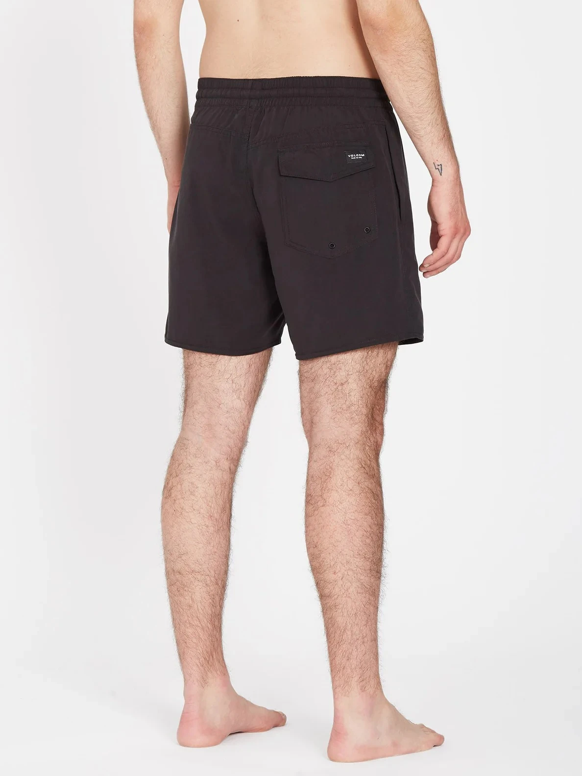 Volcom Lido Solid Trunk 16 Shorts Black 2 Volcom Lido Solid Trunk 16 Shorts Black – Bild 2