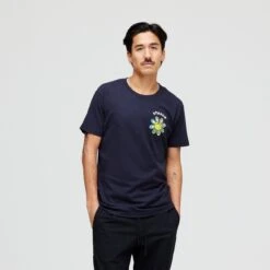 Stance Floral Punch T-Shirt Navy