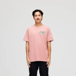 Stance Reserved T-Shirt Dusty Rose