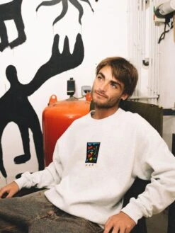 Volcom A Longo Sweat Bone Hather