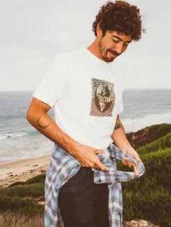 Volcom Earthtrippin FTY T-Shirt Offwhite