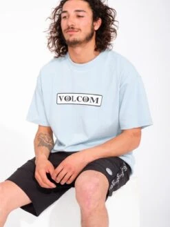 Volcom Stone X2 T-Shirt Celestial Blue