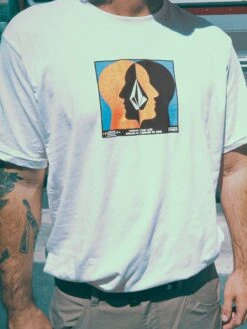 Volcom Whelmed T-Shirt Off White