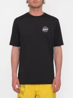 Volcom Stone Stamp Rashguard T-Shirt Black