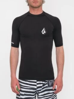 Volcom Lido Rashguard T-Shirt Black