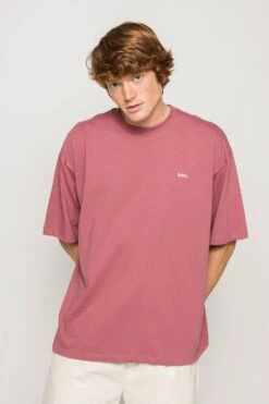 Kaotiko Calvin T-Shirt Burgundy