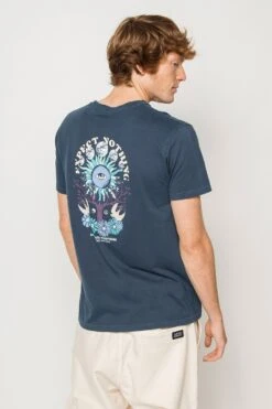 Kaotiko Expect Nothing T-Shirt Navy