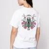 Kaotiko Nature Is Wise T-Shirt White