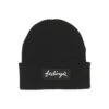 AndFeelings Stripe Logo Beanie Black