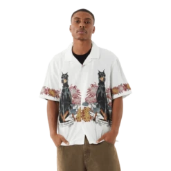 Huf Best Boys Resort SL Hemd White