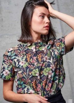 Wemoto Sienna Hemd SL Dark Navy