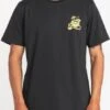 Rvca Locked Down T-Shirt Pirate Black