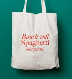 Studio Ciao Bauch Voll Spagh Beutel