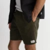 Rhythm Classic Cord Jam Shorts Olive