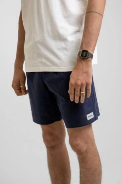 Rhythm Classic Linen Jam Shorts Navy