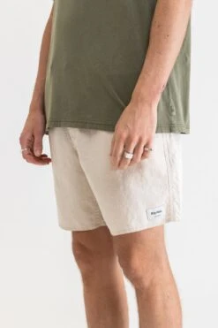 Rhythm Classic Linen Jam Shorts Sand