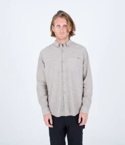 Hurley O Und O Stretch LS Hemd Olive