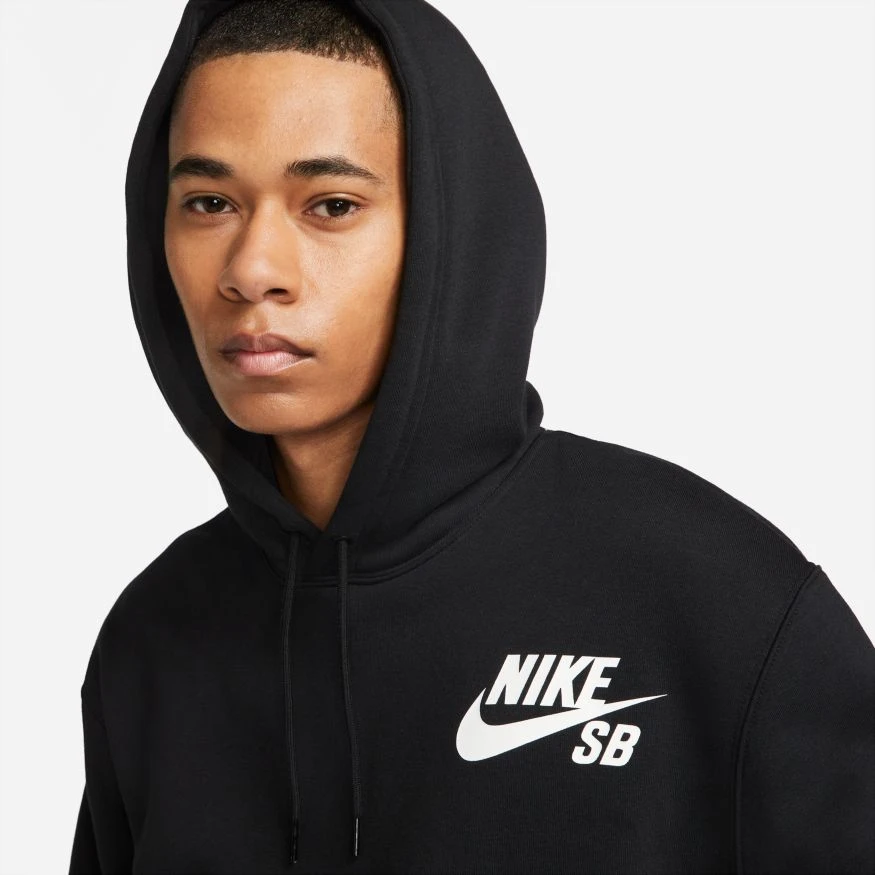 Nike SB Icon Hoody Black 2 Nike SB Icon Hoody Black – Bild 2