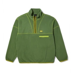 Huf Elysian Quarter Zip Fleece Avocado