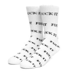 Huf Fuck It Socken White