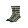 Huf Green Buddy Stripe Socks Pine