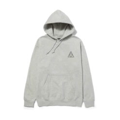 Huf Huf Set Tri Triangle Hoody Htr Gry