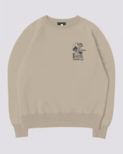 Edwin Agaric Village Sweat White Pepper