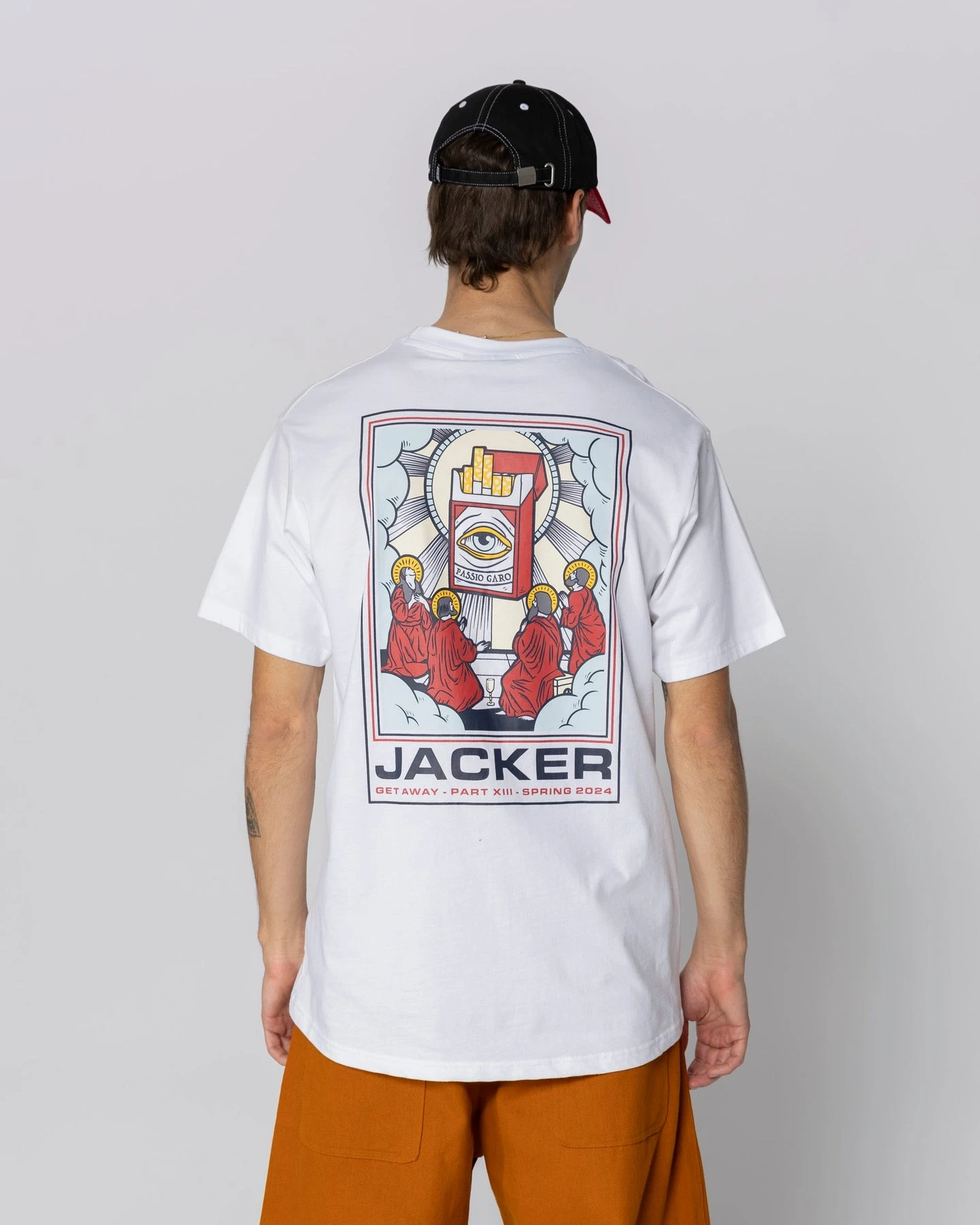 Jacker Passio Garo T-Shirt White 2 Jacker Passio Garo T-Shirt White – Bild 2