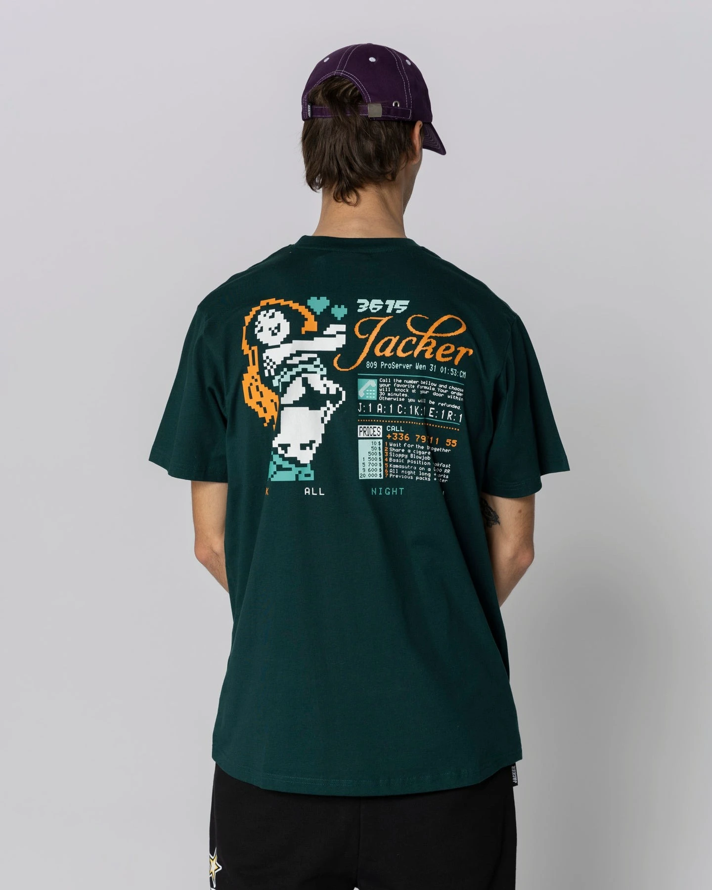 Jacker 3615 T-Shirt Green 2 Jacker 3615 T-Shirt Green – Bild 2