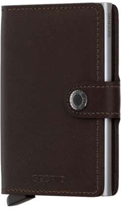 Secrid Mini Wallet Original Dk Brown