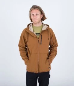 Hurley Cabrillo Heat Zip Hoody Bronzed