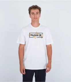 Hurley Congo Outline T-Shirt White