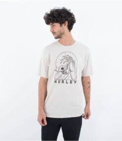 Hurley Laid To Rest T-Shirt Bone