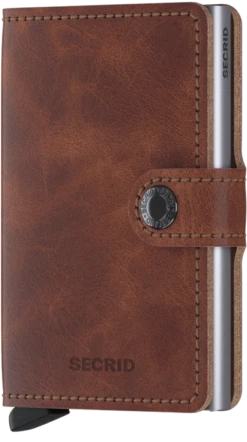 Secrid Mini Wallet Vintage Brown