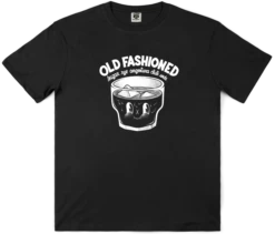 Dudes Old Fashioned T-Shirt Black